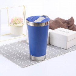American 304 Stainless Steel 20oz Double-Walled Insulated Ice Cup with Bottle Opener for Beer