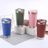 American 304 Stainless Steel 20oz Double-Walled Insulated Ice Cup with Bottle Opener for Beer