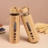 Factory-direct heat-resistant borosilicate glass cup with bamboo shell, simple and modern handle and lid, wholesale glass bottle