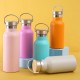 Cross-border sourcing of 304 stainless steel sports water bottles, American-style large-mouth mountaineering kettles, double-walled vacuum tumblers with logos.