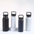 Hot-selling portable large-capacity thermos, spray-coated solid color, simple hiking kettle, portable car sports water bottle